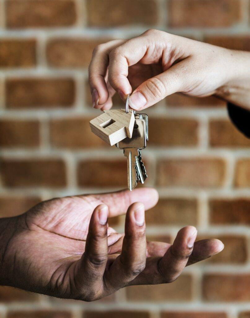 Buying real estate concept