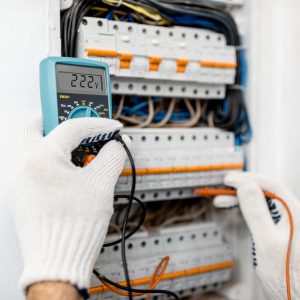 Installing or repairing electrical panel